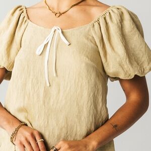 Bohme Cream Puff Sleeve Blouse